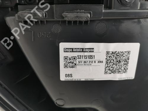 Rear right panel CUPRA FORMENTOR (KM7, KMP) 1.4 e-Hybrid | BP34730080C61  - Image 6