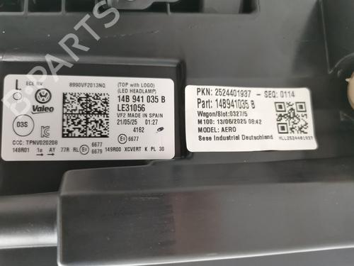Venstre forlygte VW ID.7 (ED2) GTX 4motion | BP34727071C28 - Image 8