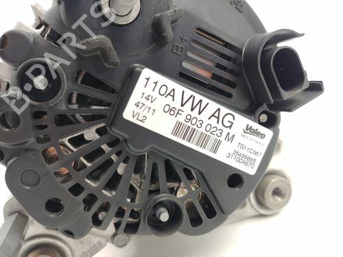 Alternator VW AMAROK (2HA, 2HB, S1B, S6B, S7A, S7B, AGD) 3.0 TDI 4motion | BP35756904M7 - Image 2