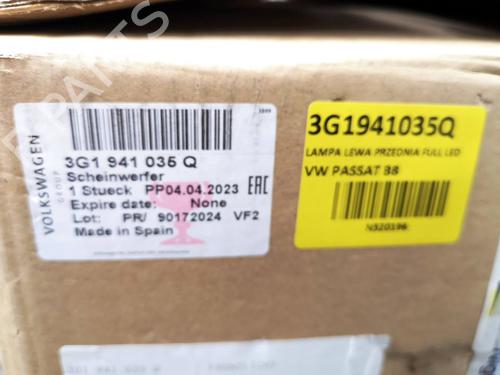 Left headlight VW PASSAT B8 (3G2, CB2) 2.0 TDI | BP34729475C28 - Image 12