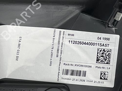 Boot lining VW TOURAN (5T1) 1.2 TSI | BP37539510I3 - Image 8