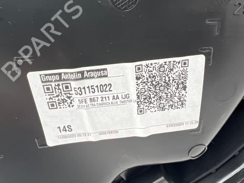 Rear left panel CUPRA LEON Sportstourer (KL8, KU8, KUD) 2.0 TSI 4Drive | BP38717440C60 - Image 4