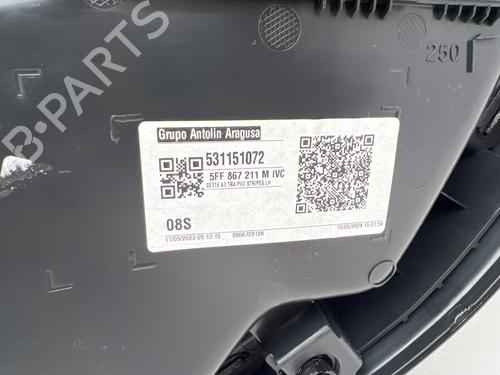 Rear left panel CUPRA FORMENTOR (KM7, KMP) 2.0 TSI 4Drive | BP37168539C60 - Image 4