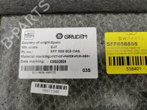 Boot lining CUPRA FORMENTOR (KM7, KMP) 1.4 e-Hybrid | BP34731423I3 - Image 5
