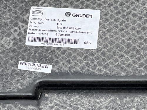 Boot lining SEAT LEON Sportstourer (KL8, KLD) 1.5 TSI | BP37257368I3 - Image 5