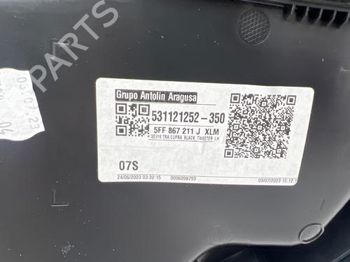 Rear left panel CUPRA FORMENTOR (KM7, KMP) 2.0 TSI 4Drive | BP38717466C60 - Image 4