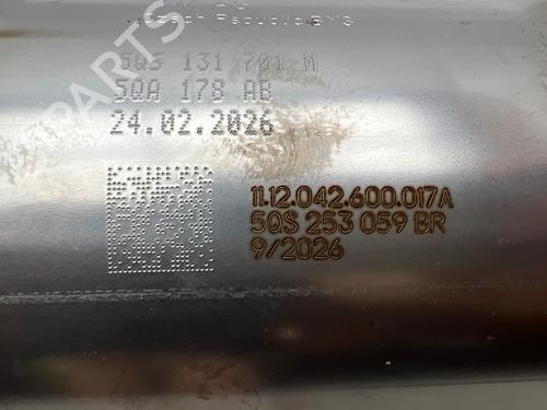 Particulate filter AUDI A3 Sportback (8YA, 8YF) 40 TFSIe | BP37755876M81 - Image 7