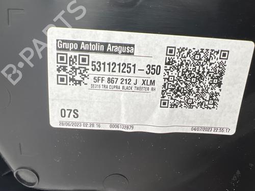 Rear right panel CUPRA FORMENTOR (KM7, KMP) 2.0 TSI 4Drive | BP38717467C61 - Image 9