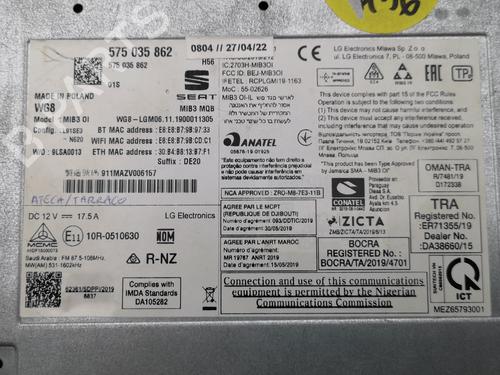 Electronic module SEAT ATECA (KH7, KHP) 1.4 TSI 4Drive | BP36854675M83  - Image 8