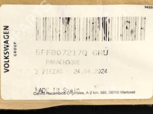 Front bumper CUPRA ATECA (KH7, KHP, KBP) 2.0 TSI 4Drive | BP35760190C7  - Image 7