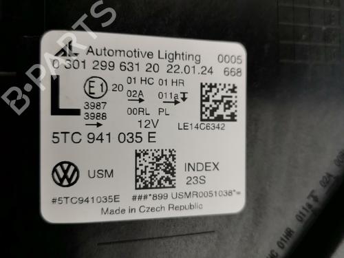 Left headlight VW TOURAN VAN (5T1) 2.0 TDI | BP34731176C28 - Image 7