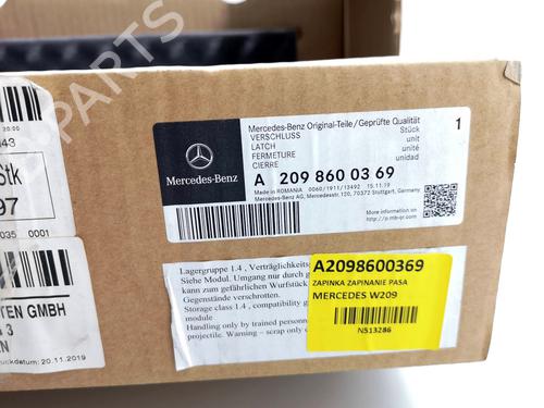 Seat buckle MERCEDES-BENZ CLK (C209) CLK 200 Kompressor (209.342) | BP34732037I32 - Image 10