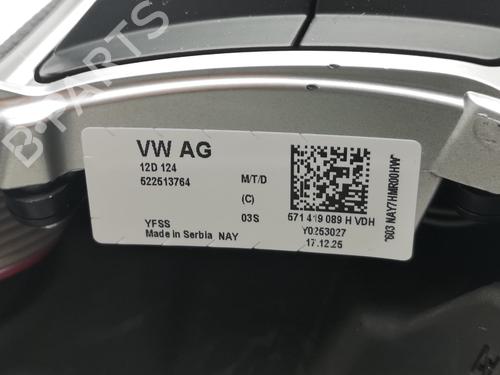 Steering wheel VW TIGUAN (CT1) 2.0 TSI 4motion | BP37710530C49  - Image 14