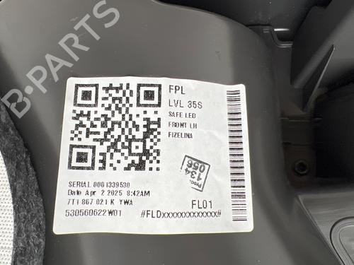 Front left panel VW CALIFORNIA T7 Camper (STC) 2.0 TSi | BP38457725C58 - Image 9