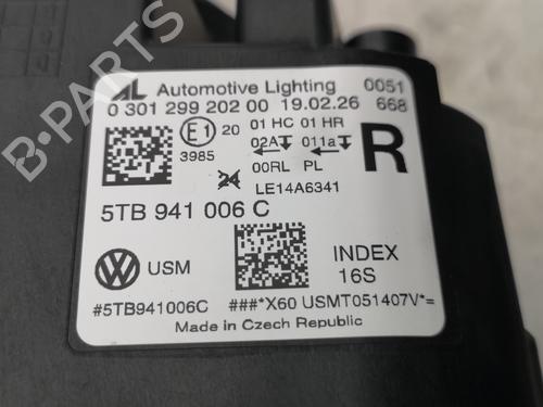 Right headlight VW TOURAN VAN (5T1) 2.0 TDI | BP39261106C29 - Image 12