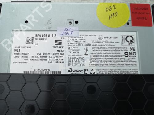 Electronic module CUPRA TERRAMAR (KP1) 1.5 e-HYBRID VZ | BP34732633M83 - Image 7