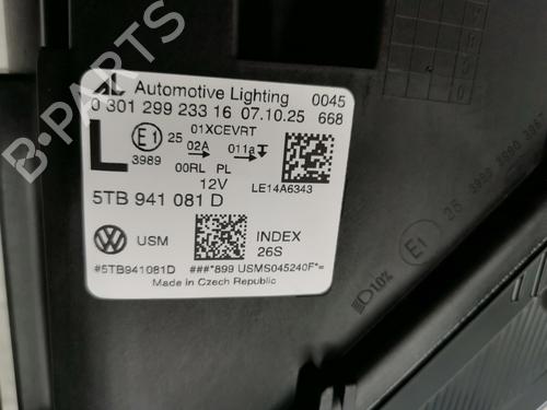 Left headlight VW TOURAN (5T1) 1.2 TSI | BP34728247C28  - Image 6