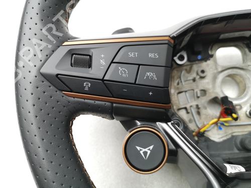 Steering wheel CUPRA FORMENTOR (KM7, KMP) 2.0 TSI 4Drive | BP38743646C49 - Image 6