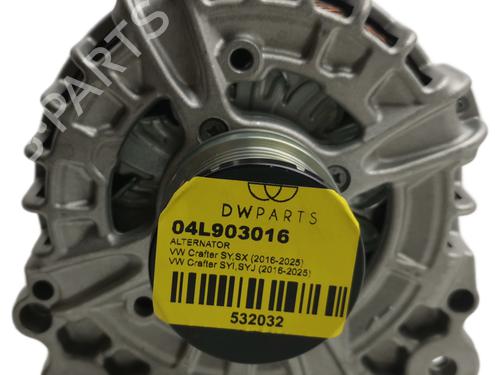 Alternator VW CRAFTER Platform/Chassis (SZ_) 2.0 TDI 4motion (SZB, SZC, SZH, SZI, SZO, SZP) | BP35762090M7 - Image 2