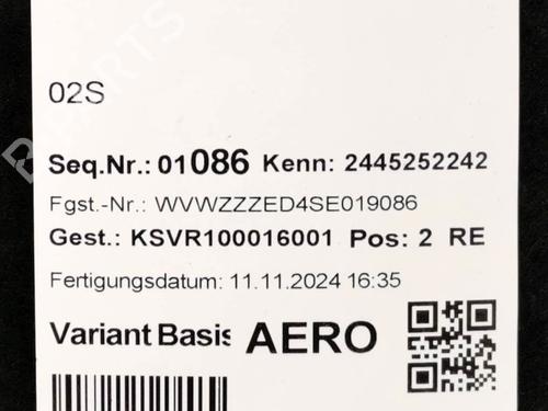 Boot lining VW ID.7 (ED2) PRO S | BP34725090I3 - Image 10