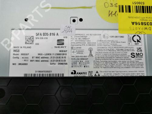 Electronic module SEAT LEON (KL1, KLG) 2.0 TDI | BP34728315M83  - Image 10