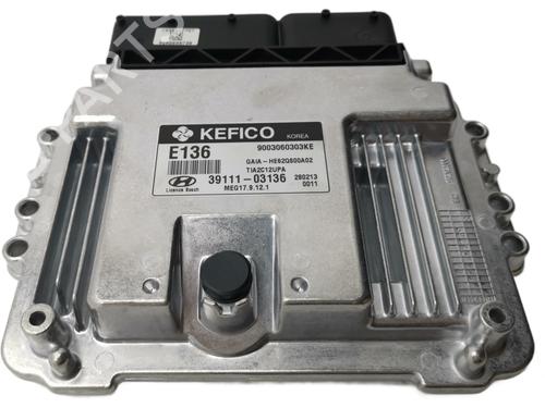 Engine control unit (ECU) HYUNDAI i10 I (PA) 1.2 | BP34728075M57  - Image 8