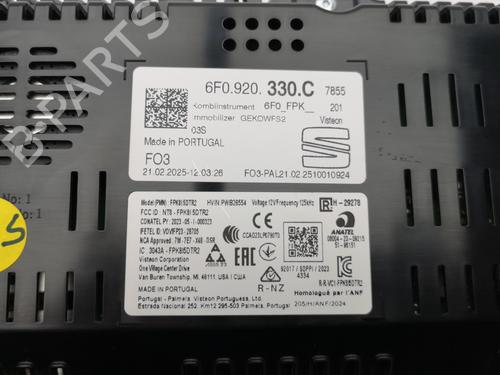 Instrument cluster SEAT ARONA (KJ7, KJP) 1.5 TSI | BP36551091C47 - Image 8