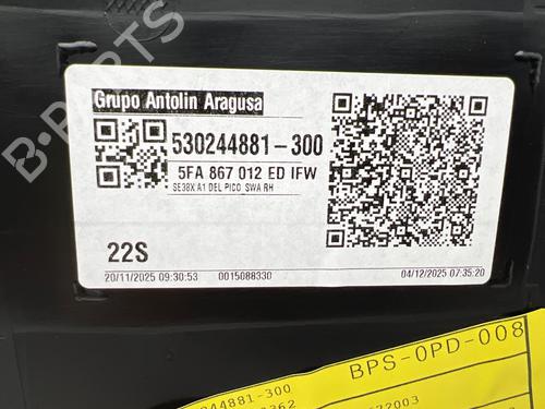 Front right panel CUPRA LEON (KL1, KU1, KUG) 1.5 TSI | BP37871246C59 - Image 5