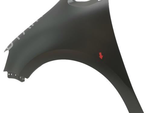 Left front fenders VW SHARAN VAN (7N1, 7N2) 2.0 TDI | BP34730147C41 - Image 2