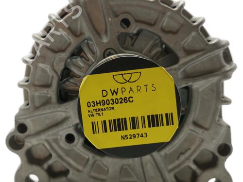 Used Alternator Alternator VW CALIFORNIA T6 Camper (SGC, SGG, SHC) 2.0 TDI 4motion (150 hp) 35761461 35761461