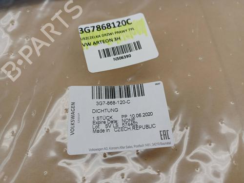 Gummiliste VW ARTEON (3H7, 3H8) 1.5 TSi | BP34727894C142 - Image 3