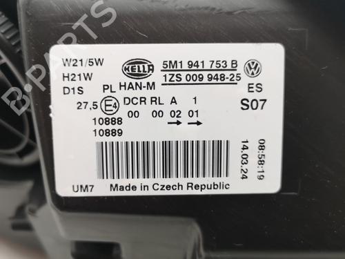 Left headlight VW GOLF PLUS V (5M1, 521) 1.2 TSI | BP34732654C28  - Image 12