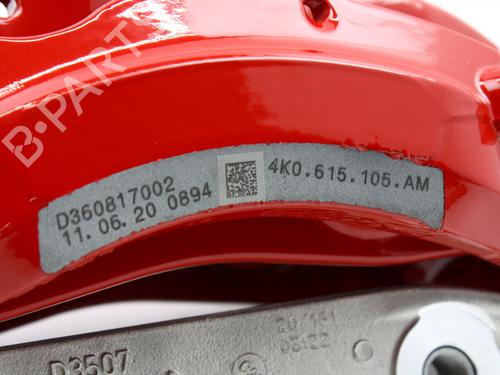 Left front brake caliper AUDI A6 C4 (4A2) 2.0 | BP34729677M105 - Image 12