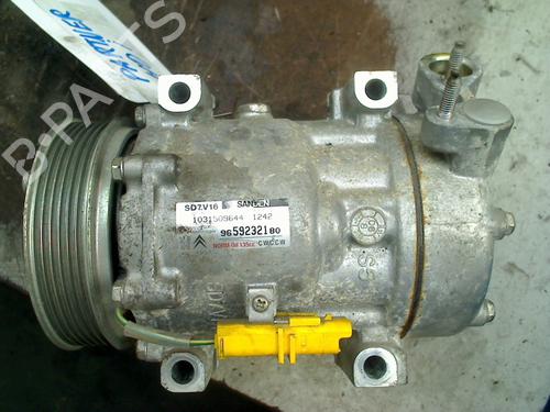 Used AC compressor AC compressor PEUGEOT PARTNER Box Body/MPV (5_, G_) 1.6 HDi 75 (75 hp) 33273719 33273719
