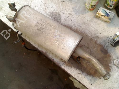 Used Exhaust system FORD FIESTA V (JH_, JD_) 1.4 16V (80 hp) 33001172