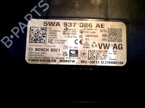 Comfort control module VW GOLF VIII (CD1, DA1) 2.0 GTI Clubsport | BP31028366M56