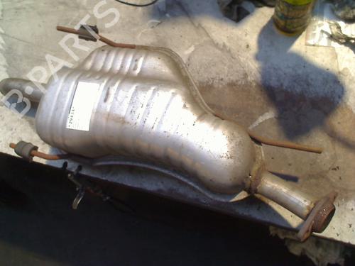 Sistema de escape OPEL ZAFIRA A MPV (T98) 1.8 16V (F75) (125 hp) 33001195