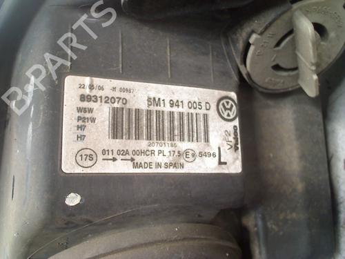 Left headlight VW GOLF PLUS V (5M1, 521) 1.6 FSI | BP32773403C28 - Image 3