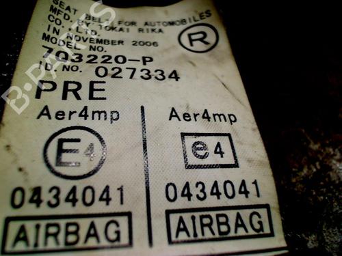 Front right seatbelt DAIHATSU SIRION (M3_) 1.3 (M301) | BP31312288I25