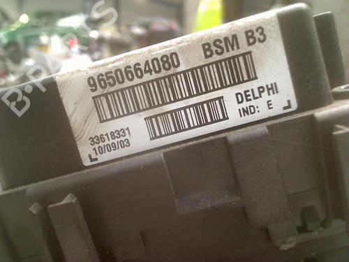 Comfort control module PEUGEOT 206 Hatchback (2A/C) 1.1 i | BP29160175M56 