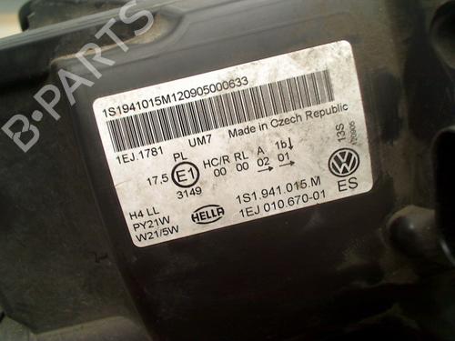 Left headlight VW UP! (121, 122, BL1, BL2, BL3, 123) 1.0 | BP36640521C28 - Image 3
