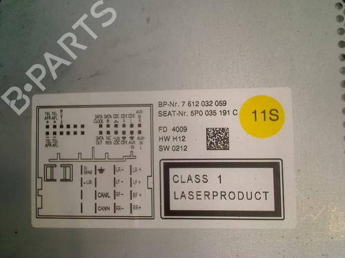 Radio SEAT LEON (1P1) 1.6 | BP31269774E6