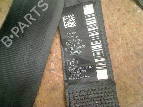 Front left seatbelt CITROËN DS3 (SA_) 1.6 HDi 90 | BP36492219I26 - Image 2