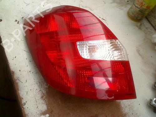 Used Left taillight SKODA FABIA II (542) 1.2 (60 hp) 28602421