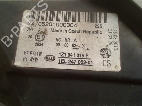 Left headlight SKODA OCTAVIA II Combi (1Z5) 1.2 TSI | BP33548577C28 - Image 3