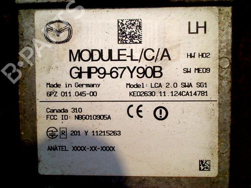 Control unit MAZDA 6 Saloon (GJ, GL) 2.0 (GJ2, GL2, GL6) | BP30509780M11 - Image 2