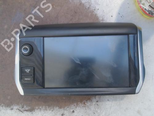 Used Display monitor Display monitor PEUGEOT 208 I (CA_, CC_) 1.2 VTI 82 (82 hp) 40538353 40538353