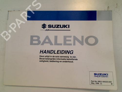 Outra SUZUKI BALENO Hatchback (EG) 1.3 i 16V (SY413) (85 hp) 31149343
