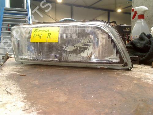 Used Right headlight NISSAN ALMERA I Hatchback (N15) 1.4 S, GX, LX (75 hp) 31128217