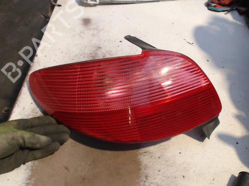 Used Left taillight PEUGEOT 206 Hatchback (2A/C) 1.6 16V (109 hp) 23233392